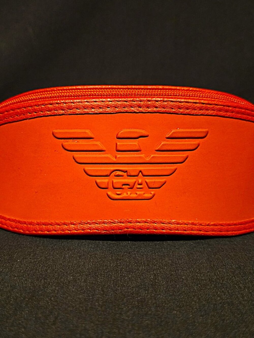 Emporio Armani Sunglasses / Eyeglasses Case with Original Cleaning Cloth – Mint